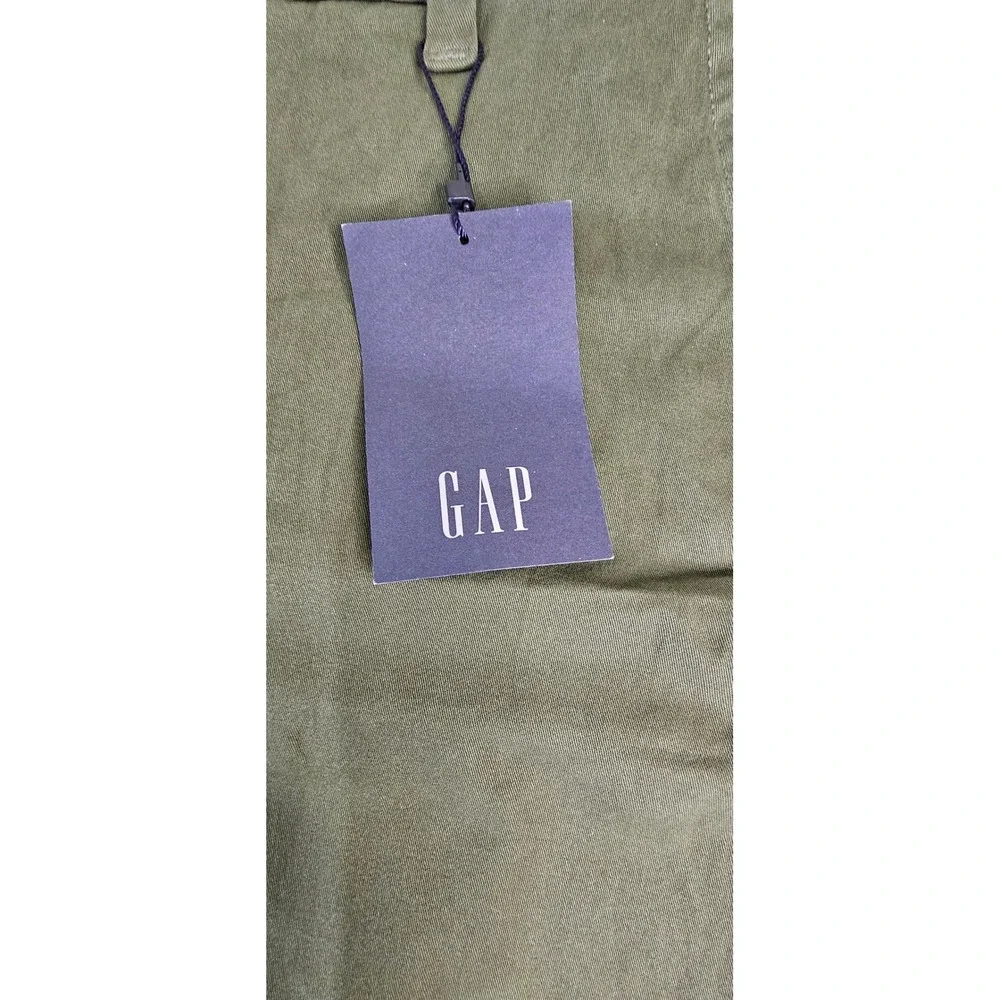 NWT Gap Relaxed Girlfriend Chino Pants Clover‎ Green Size 6 QLP1205S Utility